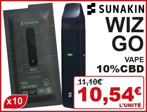 Offre De Lancement 10 Wiz Go Vape Black (1)