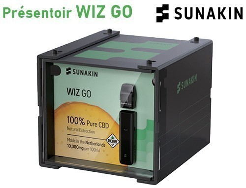 Presentoir Wiz Go Vape Cbd