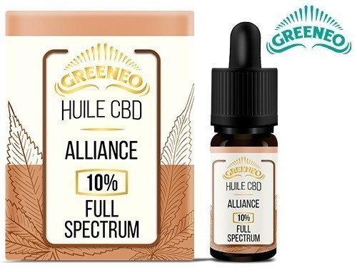 Huile Full Spectrum Alliance Cbd 10% Flacon 10Ml