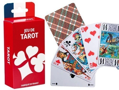 TAROT NATIONAL 78C. ETUI CARTON (6)