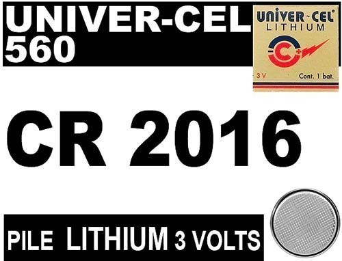 PILE UNIVER-CEL LITHIUM 560 2016 3V (15)