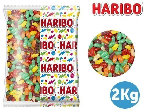 HARIBO SACHET VRAC 2Kg  JELLY BEANS (1)