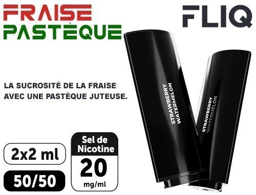 2 POD FLIQ FRAISE PASTEQUE 20 MG