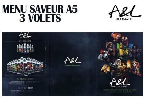 MENU SAVEUR AROME ET LIQUIDE