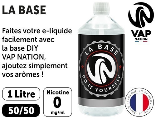 BASE NEUTRE VAP NATION 1 L 50 PG 50 VG