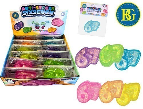FIGURINE ANTISTRESS 67 GEL 7.5CM (BTE.12)