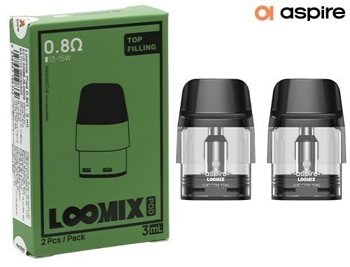 POD POUR LOOMIX ASPIRE 0.8 OHM