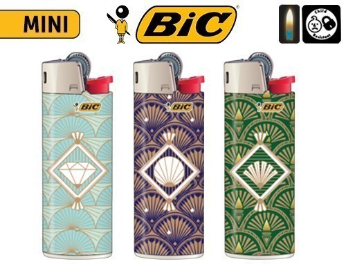 BIC BRIQUET J25 MINI ''ART DECO''  (50)