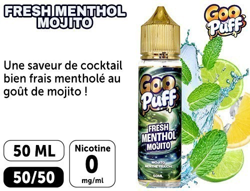GOO PUFF MENTHOL MOJITO 50ML