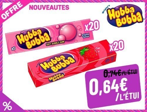 OFFRE NOUVEAUTE HUBBA BUBBA CUBES