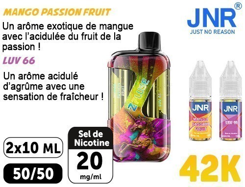 Jnr Zpulse 42K Mango Passion Love 66 20 Mg