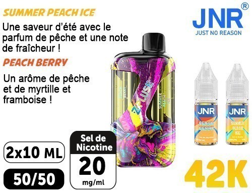 Jnr Zpulse Peach Berry Peach Ice 20 Mg