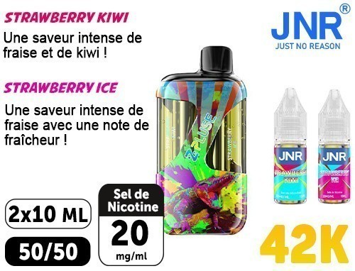 Jnr Zpulse 42K Strawberry Ice Strawber Kiwi 20 Mg