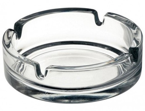 Cendrier Verre Transparent 10.5 Cm