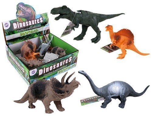 Dinosaures 14-17 Cm 12 Assortis (Pres.12)