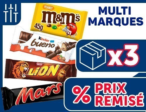 Offre Ouverte 3 Boites Chocolat