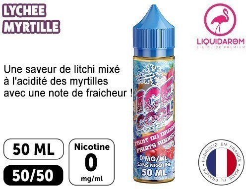 Ice Cool Lychee Myrtilles 50 Ml