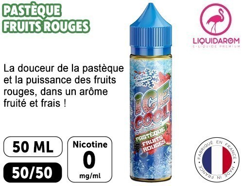 Ice Cool Pastéque Fruits Rouges 50 Ml