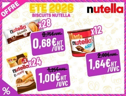 Ete 2026 Offre Biscuit Nutella