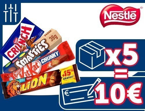 Offre Nestle 5 Btes Septembre 2026
