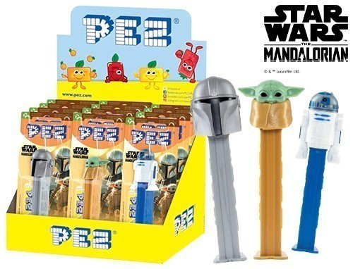 Pres. 12 Dist Recharges Pez ' Mandalorian '