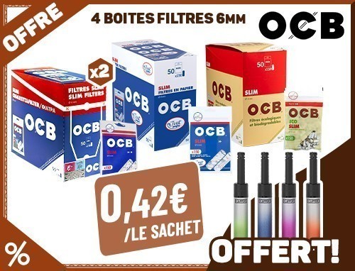 Offre Gamme Filtres Ocb 6Mm