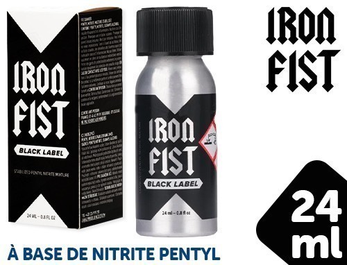 Poppers 'Iron Fist Black Label' 24Ml