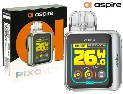 Kit Pixo Ultra Aspire Silver 1500 Mha