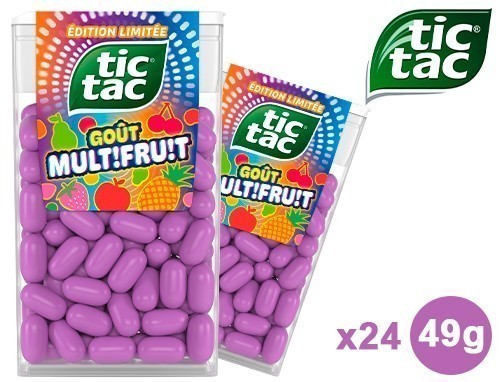 Tic Tac Etui 100 Multifruit (24)