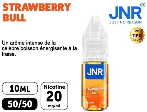 Eliquide 10 Ml Jnr Strawberry Bull 20 Mg