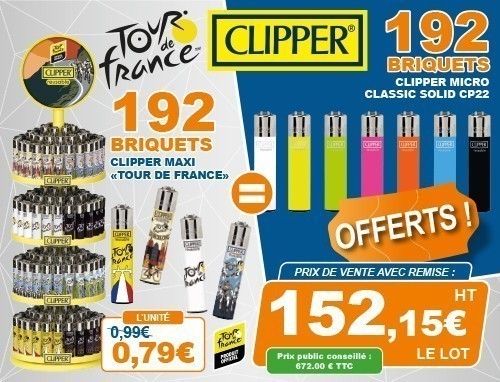 Vente Flash Clipper Tour De France