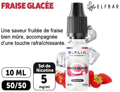 Elfliq Fraise Glacee 10Ml 05 Mg