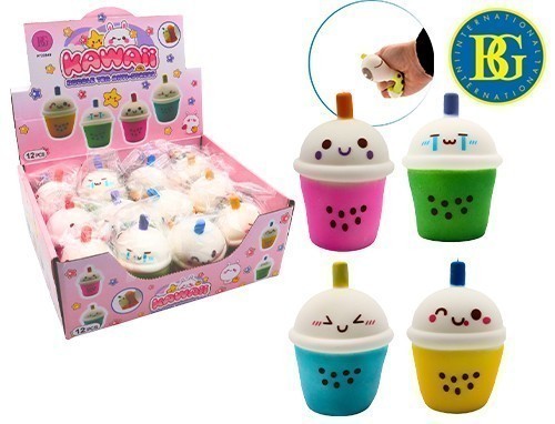 Kawaii Bubble Cup Antistress 9Cm 4C. (Bte.12)