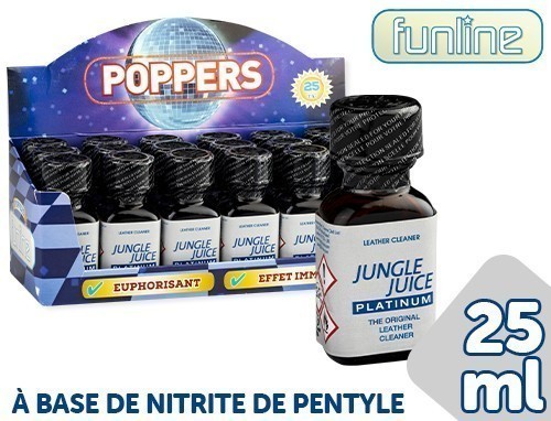 Poppers 'Jungle Juice' Platinum 25Ml (18)