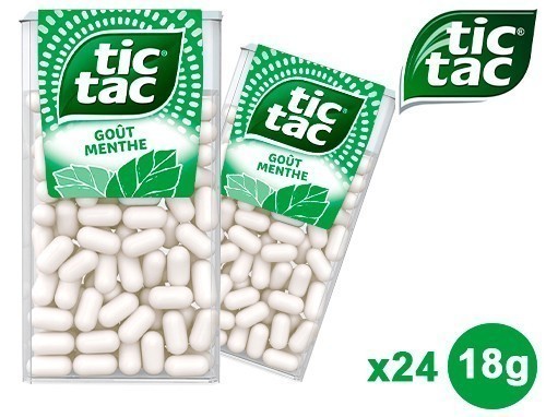 Tic Tac Etui 18G Menthe (24)