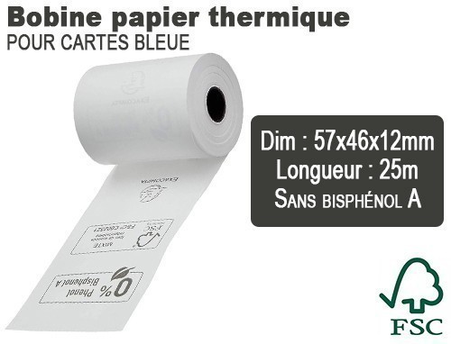 Bob. Therm. Carte Bleue 57 46 12 25M