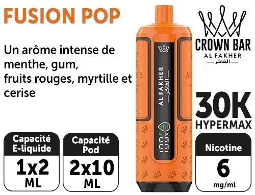 Al Fakher 30 K Fusion Pop 6 Mg