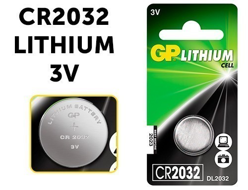 Gp Pile Cr2032 Lithium 3V (10)