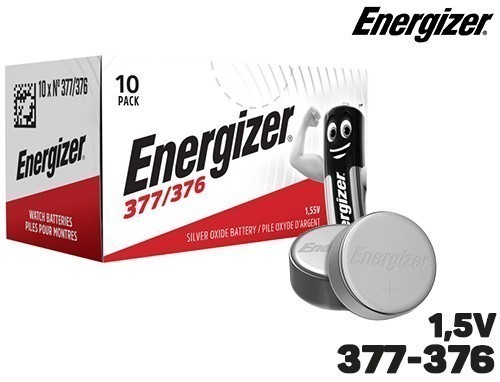 Energizer Pile 377 Sr66 1,5V (10)
