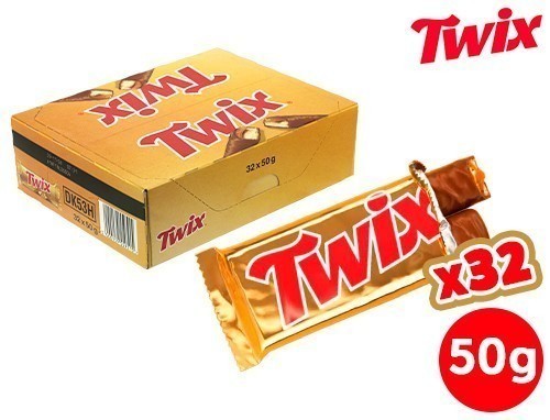 Twix Barre Chocolat Lait-Caramel-Biscuit 50G (32)