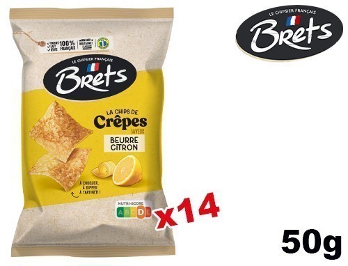 Brets Chips De Crepes Beurre Citron 50Gr (14)