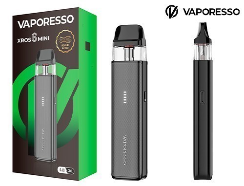 Kit Xros 6 Mini Vaporesso 1500 Mha Black