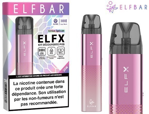 Kit Elfx Elfbar Rose 1000 Mha