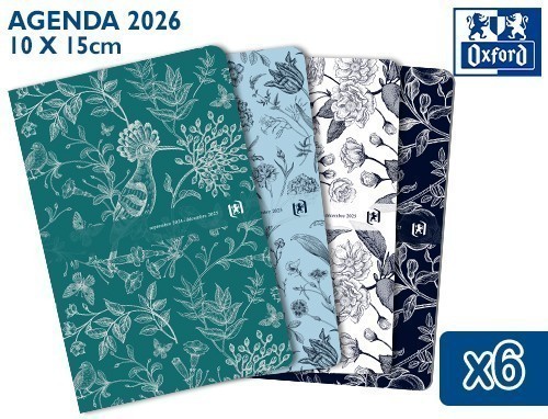 Agenda 2027 Oxford Romance 10 X 15Cm Semaine (6)