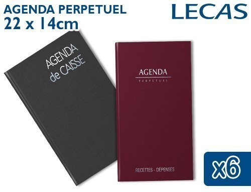Agenda Caisse 22X14 1J P Perpetuel (6)