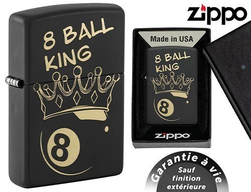 Zippo 216 King 8 Ball Design (1)