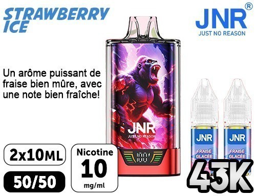 Jnr Goriila X Strawberry Ice 10 Mg 43K