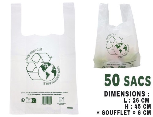 50 Sacs Bretelles Reutilisables 26X6X45Cm (10)