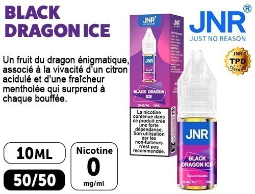 Eliquide 10 Ml Jnr Black Dragon Ice 00 Mg
