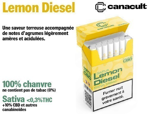 Canacult Pre Rolls Lemon Og (Cart 10)
